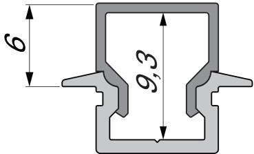 Preview: Profil Endkappe - Endkappe H-ET-01-05 Set 2 Stk, Schwarz