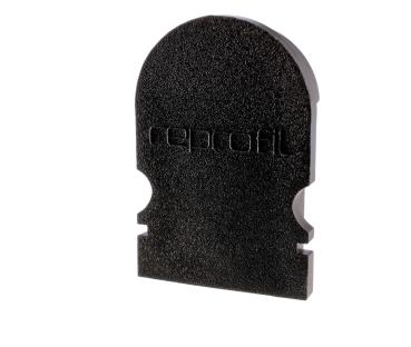 Profil Endkappe - Endkappe R-AU-02-10 Set 2 Stk, Schwarz
