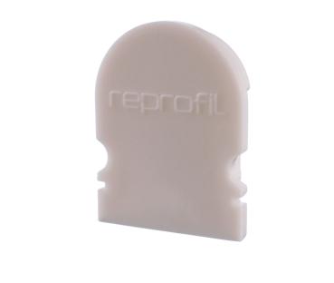 Profil Endkappe - Endkappe R-AU-02-12 Set 2 Stk, Weiß