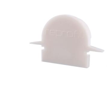 Profil Endkappe - Endkappe R-ET-01-10 Set 2 Stk, Weiß