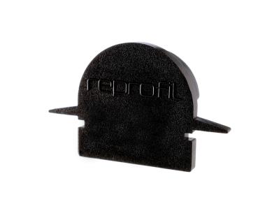 Profil Endkappe - Endkappe R-ET-01-10 Set 2 Stk, Schwarz