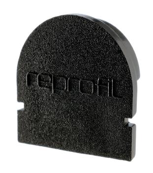 Profil Endkappe - Endkappe R-AU-01-08 Set 2 Stk, Schwarz