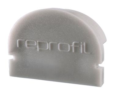 Profil Endkappe - Endkappe R-AU-01-15 Set 2 Stk, Grau