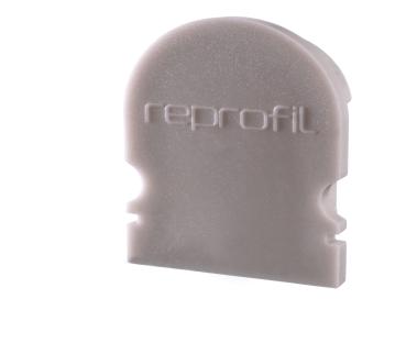 Profil Endkappe - Endkappe R-AU-02-15 Set 2 Stk, Grau