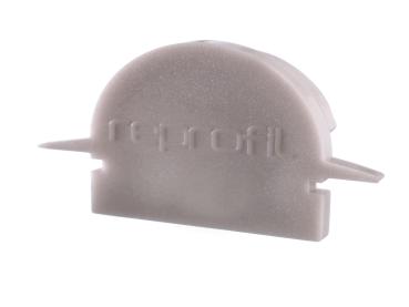 Profil Endkappe - Endkappe R-ET-01-15 Set 2 Stk, Grau
