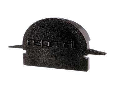 Profil Endkappe - Endkappe R-ET-01-15 Set 2 Stk, Schwarz