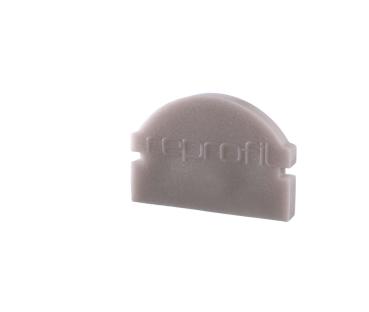 Profil Endkappe - Endkappe L-AU-01-10 Set 2 Stk, Grau