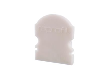 Profil Endkappe - Endkappe L-AU-02-10 Set 2 Stk, Weiß