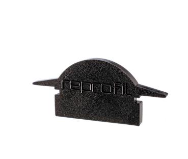Profil Endkappe - Endkappe L-ET-01-10 Set 2 Stk, Schwarz