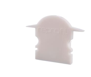 Profil Endkappe - Endkappe L-ET-02-10 Set 2 Stk, Weiß