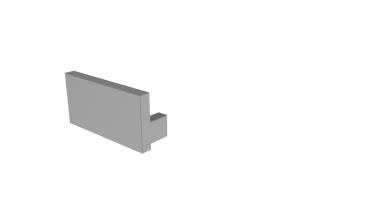 Profil Endkappe - Endkappe I-AU-04-12 Set 2 Stk, Grau