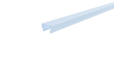 Profil Abdeckung - Abdeckung H-01-10, 1m, milchig