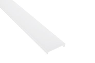Profil Abdeckung - PLANO ES & BSH & MS Uplight Abdeckung flach opal, 2,5m