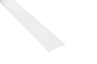 Profil Abdeckung - PLANO ES & BSH & MS Uplight Abdeckung flach Mikroprisma, 2m