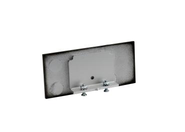 Preview: Profil Endkappe - PLANO BSH Endkappe Aufbau schwarz