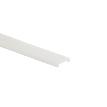 Profil Abdeckung - Combo Abdeckung, P-02-20, plan, milchig, 2 m