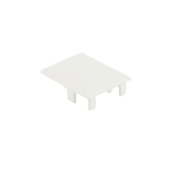 Profil Endkappe - Combo  Endkappe 2 St. U-Leuchtenprofil, H-LU-02-20, weiß