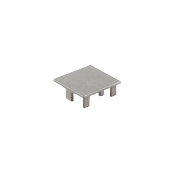 Profil Endkappe - Combo Klick Flach Endkappe, 2515 + V5-U-2510, metallisiert, 1 Stk.