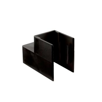 Profil Zubehör - Combo Beton Verbindungsstück Montageprofil - Trafoprofil, schwarz