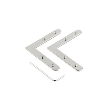 Profil Zubehör - Combo Verbinder Set 2 Stk. 0/90, aluminium natur