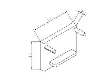 Preview: Led Profil Cap, 2 pcs