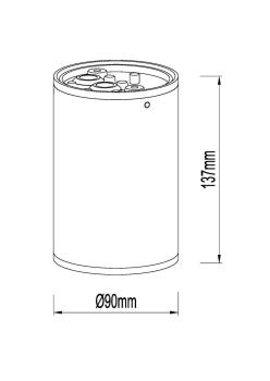 Preview: Obox Ceiling Round
