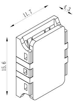 Preview: d2w strip2strip connector