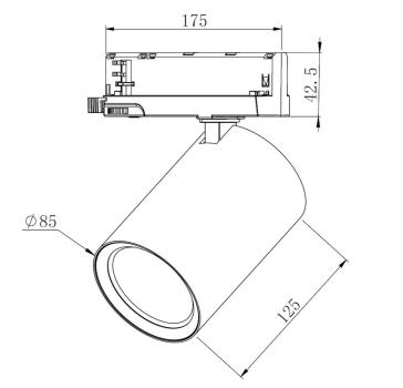 Preview: 3 Ph. Spot LED 930