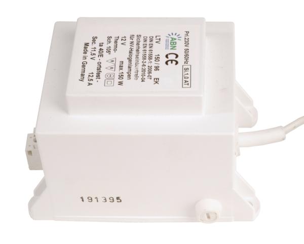 Netzgerät (CV, AC) dimmbar - ABN Transformator, DIM, CV, 11,5V AC, 150 W, IP20