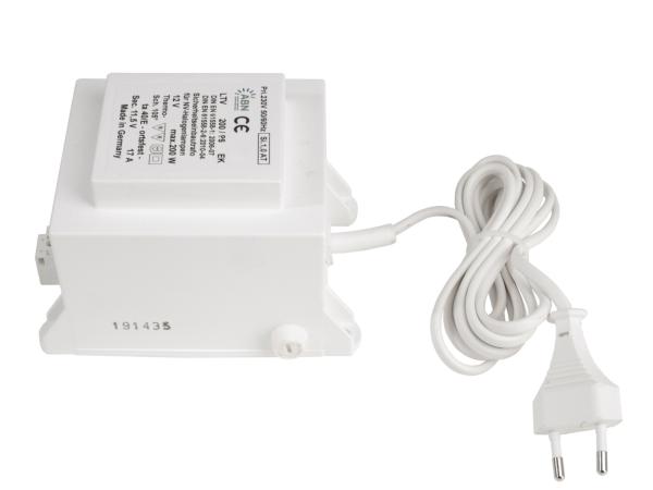 Netzgerät (CV, AC) dimmbar - ABN Transformator, DIM, CV, 11,5V AC, 200 W, IP20