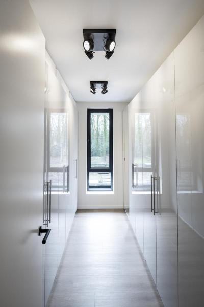 KALU, Wand- und Deckenleuchte, vierflammig, LED, 3000 K, viereckig, schwarz, 60°