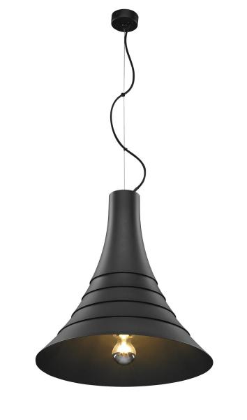 BATO 45, Indoor Pendelleuchte, schwarz, E27, max. 60 W