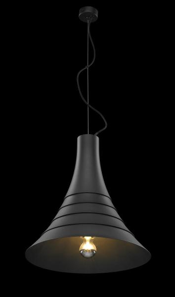 BATO 45, Indoor Pendelleuchte, schwarz, E27, max. 60 W