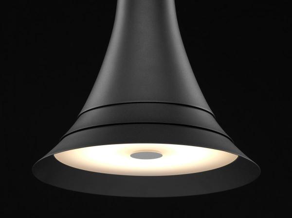 BATO 35, LED Indoor Pendelleuchte, schwarz, LED, 2700 K