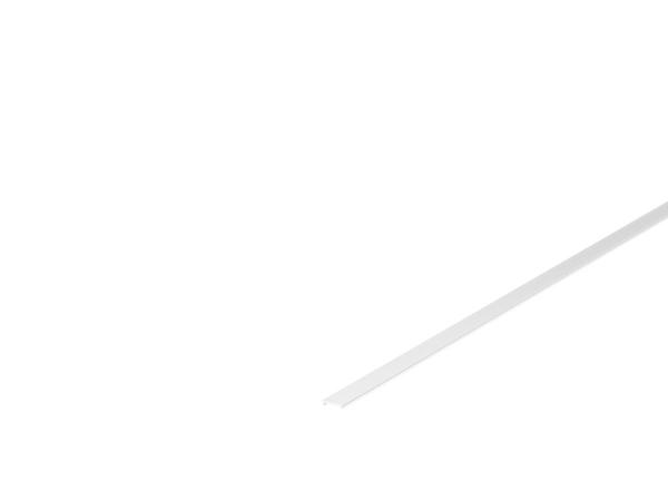 ABDECKUNG, für GRAZIA 10, flache Ausführung, 2 m, satiniert