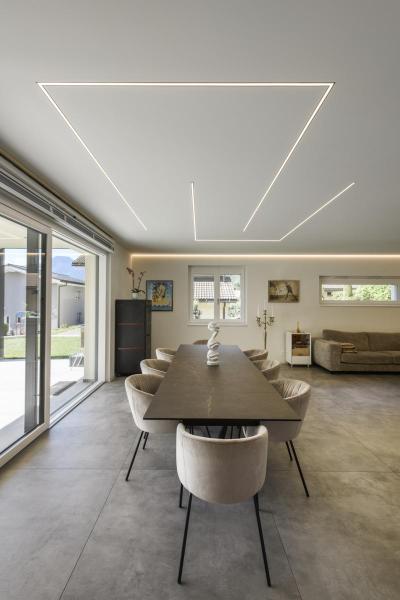 GRAZIA 20, Einbauprofil, LED, 3 m, schwarz