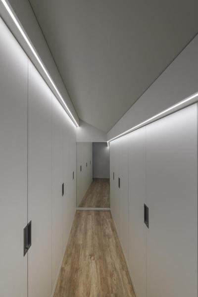 GRAZIA 20, Aufbauprofil, LED, standard, glatt, 3 m, weiß