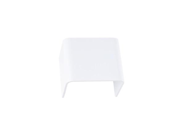 MANA, Leuchtenschirm, Aluminium, weiß, L/H/T 12/10/9 cm