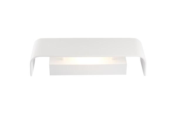 MANA, Leuchtenschirm, Aluminium, weiß, L/H/T 29/9,5/7 cm