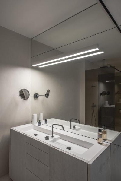 Q-LINE®, Wandleuchte, LED, 3000 K, silbergrau