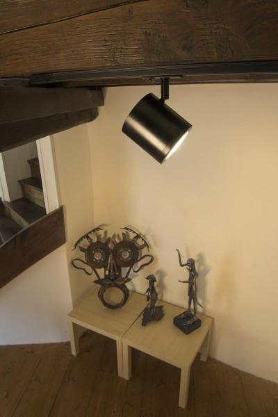 ENOLA C TRACK, Strahler für 1Phasen Hochvolt-Stromschiene, LED, 3000 K, schwarz, 35°, inkl. 1 Phasen-Adapter