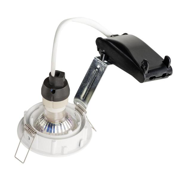 PIKA, Deckeneinbauleuchte, QPAR51, schwenkbar, weiß, max. 50 W