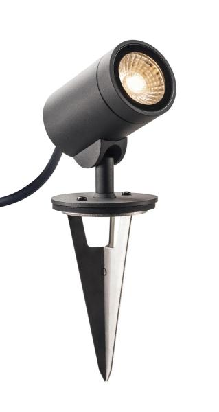 HELIA SPOT S, Outdoor Strahler, LED, 3000 K, 35°, anthrazit, IP66
