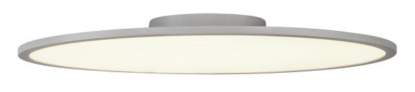 PANEL 60, LED Indoor Deckenaufbauleuchte, silbergrau, 4000 K