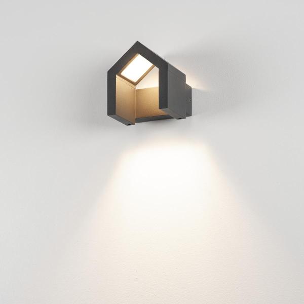 RASCALI, LED Outdoor Wandaufbauleuchte, anthrazit, 3000 K