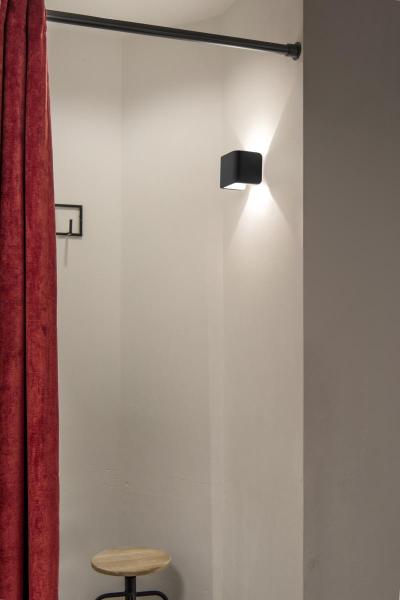 MANA, Leuchtenschirm, B/H/T 13,5/10/9,9 cm, Gips, weiß