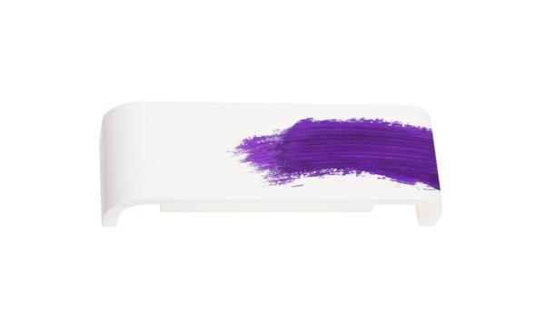 MANA, Leuchtenschirm B/H/T 30,9/9,5/7,4 cm, Gips, weiß