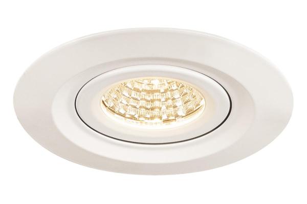 KINI, Outdoor Deckeneinbauleuchte, LED, 3000 K, weiß, 60°, IP65