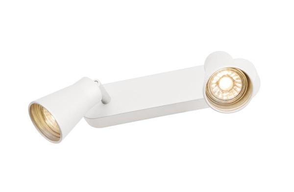 AVO, Indoor Wand- und Deckenaufbauleuchte, QPAR51, weiß, max. 50 W