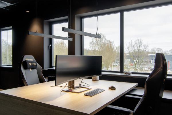 Q-LINE®, LED Indoor Pendelleuchte, 1 m, BAP, schwarz, 3000 K